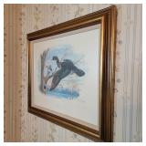 Jules Scheffer Signed Wood Duck Print