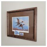 Signed Patrick Sawyer Waterfowl Art / Stamp