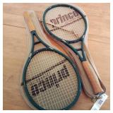 Pair of Prince Graphite Tennis Rackets Pair of Prince Graphite Tennis Rackets