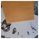 Signed Larry Roberts Sketch Prints Signed Larry Roberts Sketch Prints