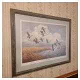 Maynard Reece for Remington Signed Geese Art