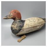 Antique Canvasback Duck Decoy