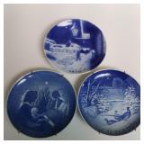 Copenhagen Blue Collector Plates