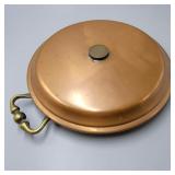 Vintage Copper Bed Warmer