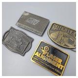 Lot of 4 Vintage Belt Buckles Lot of 4 Vintage Belt Buckles