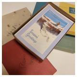 Vintage Remington Holiday Card Lot Vintage Remington Holiday Card Lot