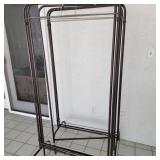 Mid-Century Folding Garment Racks Mid-Century Folding Garment Racks