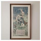 1906 Peters Cartridge Co. Framed Calendar 1906 Peters Cartridge Co. Framed Calendar