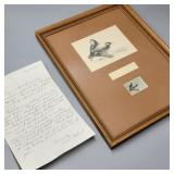 Signed C. G. Pritchard Hooded Mergansers Art Signed C. G. Pritchard Hooded Mergansers Art