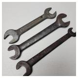 3 Vintage / Antique Wrenches w/ Ford Wrench