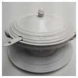 White Italian Soup Dish White Italian Soup Dish