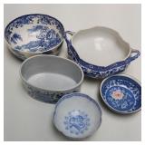 Lot of Misc Blue Print China