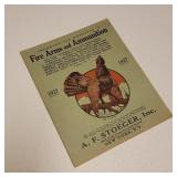 1927 A. F. Stoeger, Inc. Firearms & Ammunition 1927 A. F. Stoeger, Inc. Firearms & Ammunition