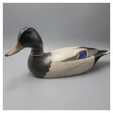 Signed Chas Moore Duck Decoy Signed Chas Moore Duck Decoy