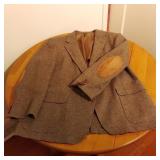 Richard Thomas Elbow Patched Coat