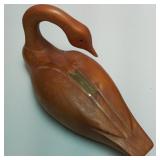 Vintage Wooden Goose