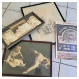 Vintage Photo & Art Lot Vintage Photo & Art Lot