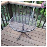 35' Round Mesh Steel Outside Table 35' Round Mesh Steel Outside Table
