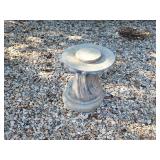 Stone Bird Bath Base Stone Bird Bath Base