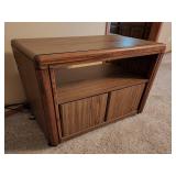 Wooden Media Console Wooden Media Console