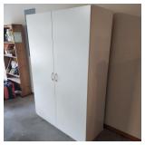 White Double Door Storage Cabinet White Double Door Storage Cabinet