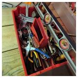 Tool Box w/ Level and Tools Tool Box w/ Level and Tools