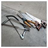 Lot of Hand Saws Lot of Hand Saws