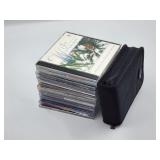 Assorted CDs w/Carrying Case Assorted CDs w/Carrying Case