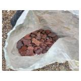 Decorative Lava Rocks w/Plastic Weed Barrier Decorative Lava Rocks w/Plastic Weed Barrier