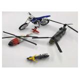 Lot of Helicopter & Dirt Bike Toys Lot of Helicopter & Dirt Bike Toys