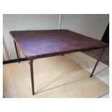Vintage Metal Folding Table Vintage Metal Folding Table