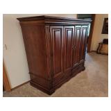 Modern Dark Wood Media Cabinet Modern Dark Wood Media Cabinet
