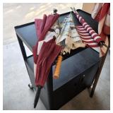 American Flags w/ Razorback Umbrella American Flags w/ Razorback Umbrella
