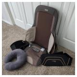 Homedics Back Massager & Comfort Kit Homedics Back Massager & Comfort Kit
