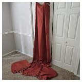 Rust Color Drapes