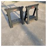 Set of 2 Task Force Saw Horses Set of 2 Task Force Saw Horses