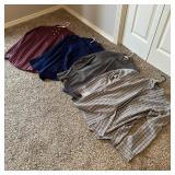 Men's Large Dress Shirts Set of 4 Men's Large Dress Shirts Set of 4