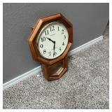 Regulator Wooden Hanging Clock