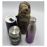 Lot of Assorted Thermos and Hydro Flask Lot of Assorted Thermos and Hydro Flask