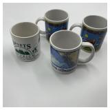 Set of 4 Coffee Cups Set of 4 Coffee Cups