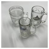 Branded Glass Beer Mugs