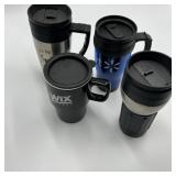 Assorted 4 Pc. Insulated Coffee Mugs