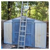 10' Foot Aluminum Extension Ladder 10' Foot Aluminum Extension Ladder