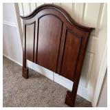 Cherry Oak Wooden Twin Headboard Cherry Oak Wooden Twin Headboard