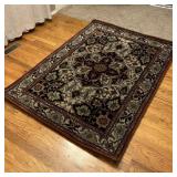 Taj Mahal Burgundy Rug 5' x 7' Taj Mahal Burgundy Rug 5' x 7'