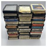 Lot of 8 Trac Tapes