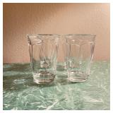 4 Noritake Sweet Swirl Japan Glasses 4 Noritake Sweet Swirl Japan Glasses