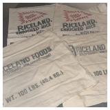 4 Cotton Rice Sacks Stuttgart Arkansas 4 Cotton Rice Sacks Stuttgart Arkansas