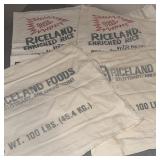 4 Cotton Rice Sacks Stuttgart Arkansas