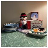 Snowman Dishes & Decor